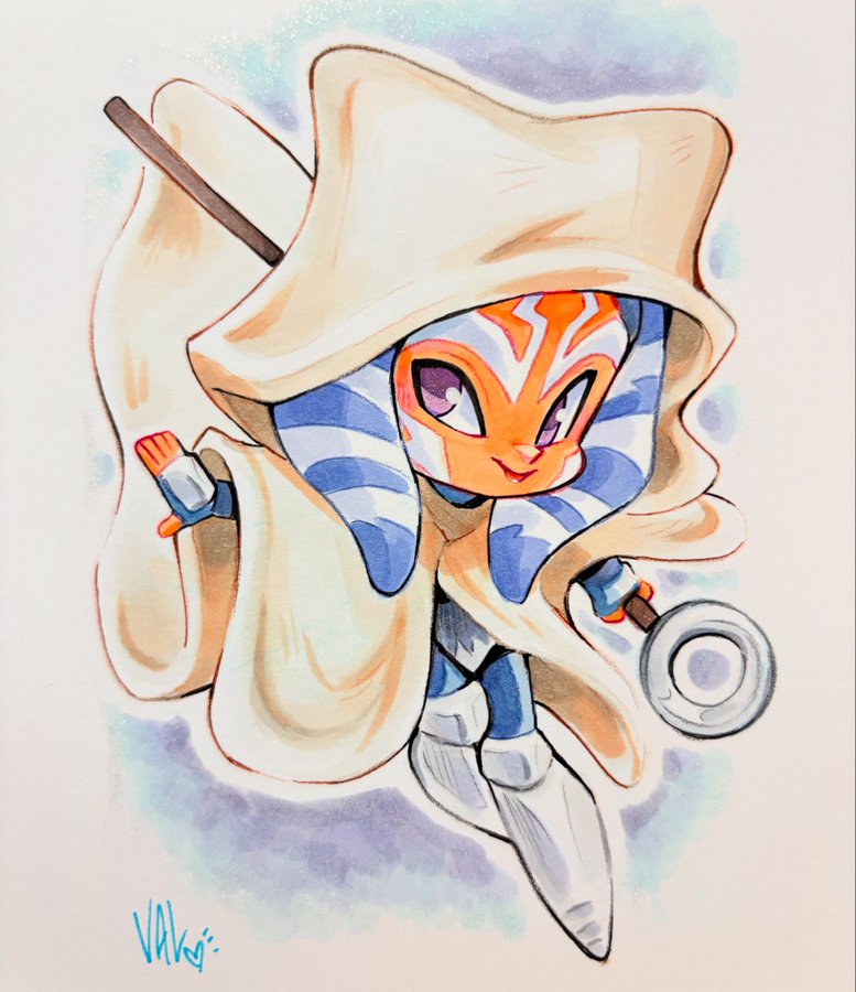 Ahsoka Original Mini Artwork
