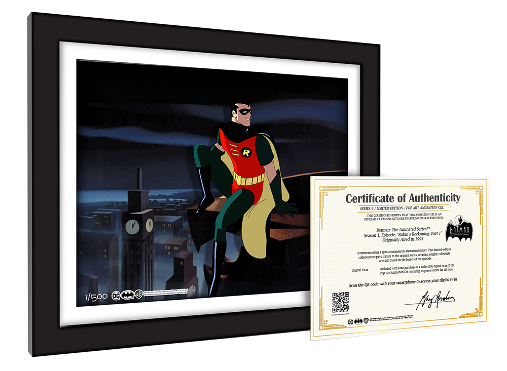 Batman and Joker Pop Art Animation Cel Artist Series Mystery Bag
