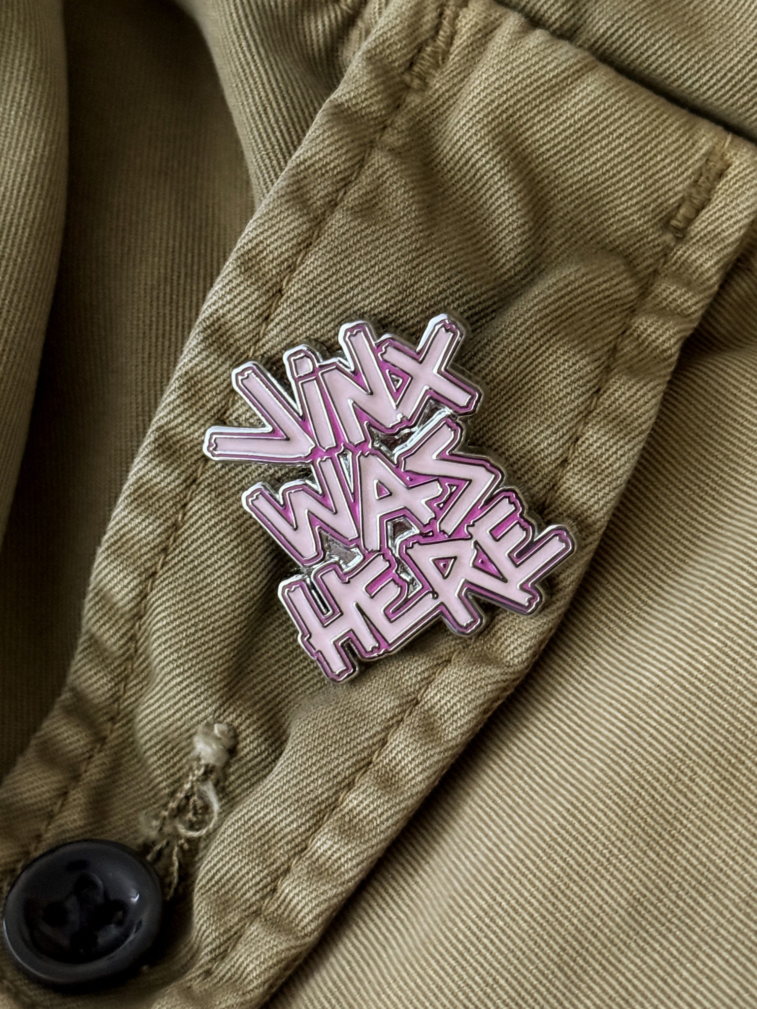 Arcane Graffiti Enamel Pin