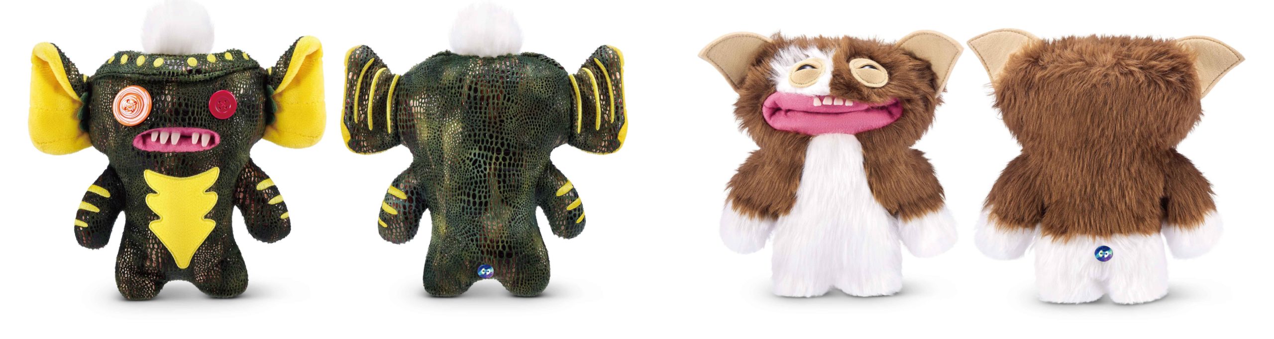 Fuggler X Gremlins Gizmo & Stripe 2-Pack Plushie Set