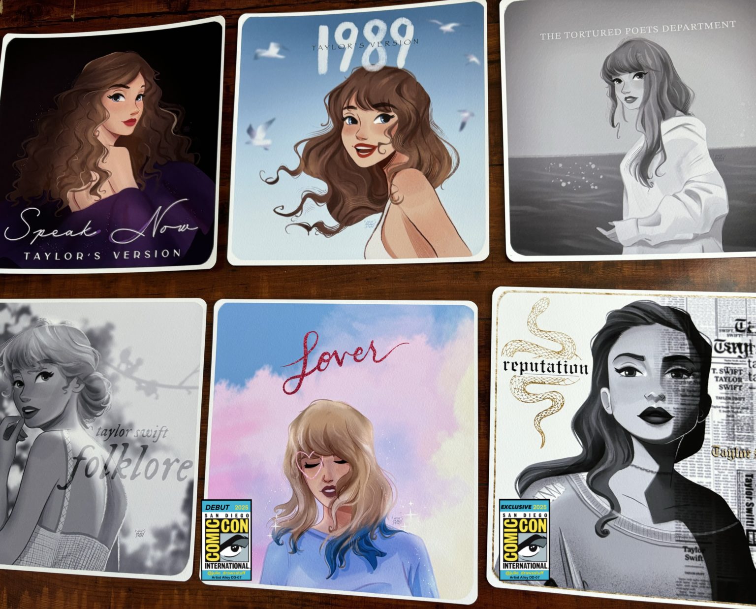 Reputation Album Cover Artwork - SDCC Exclusive