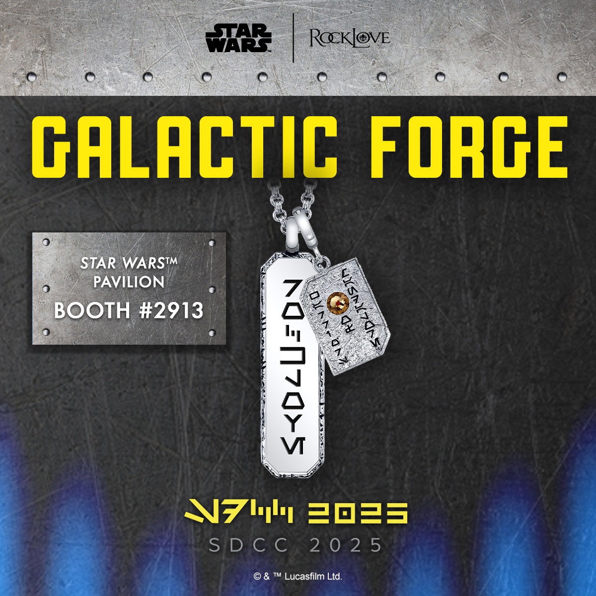Galactic Forge - Aurebesh Engraved Bracelet