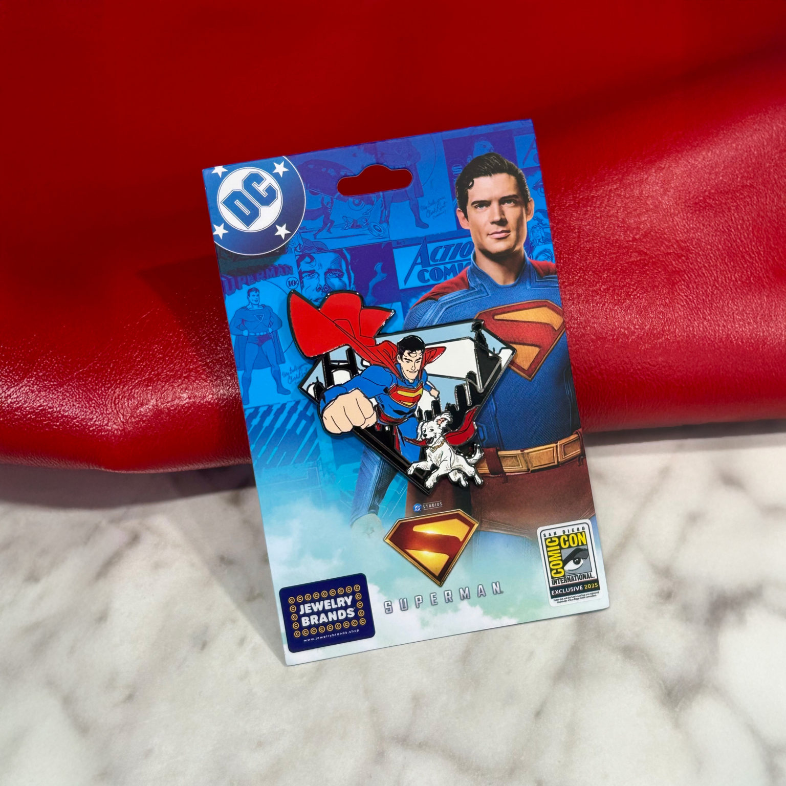 Superman & Krypto Enamel Pin