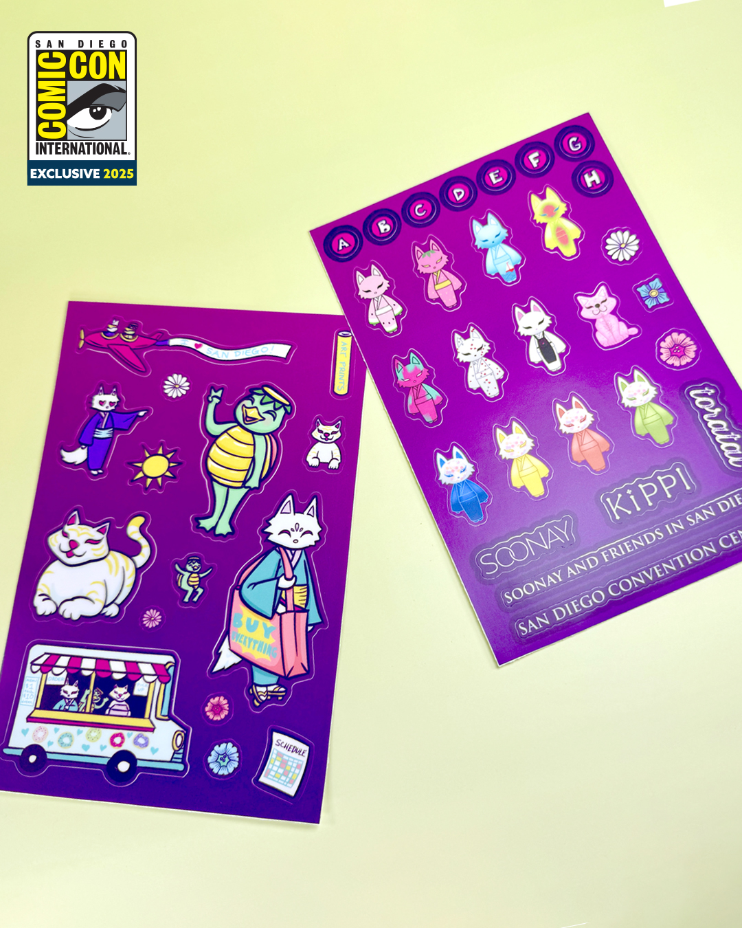 Soonay & Friends Sheet