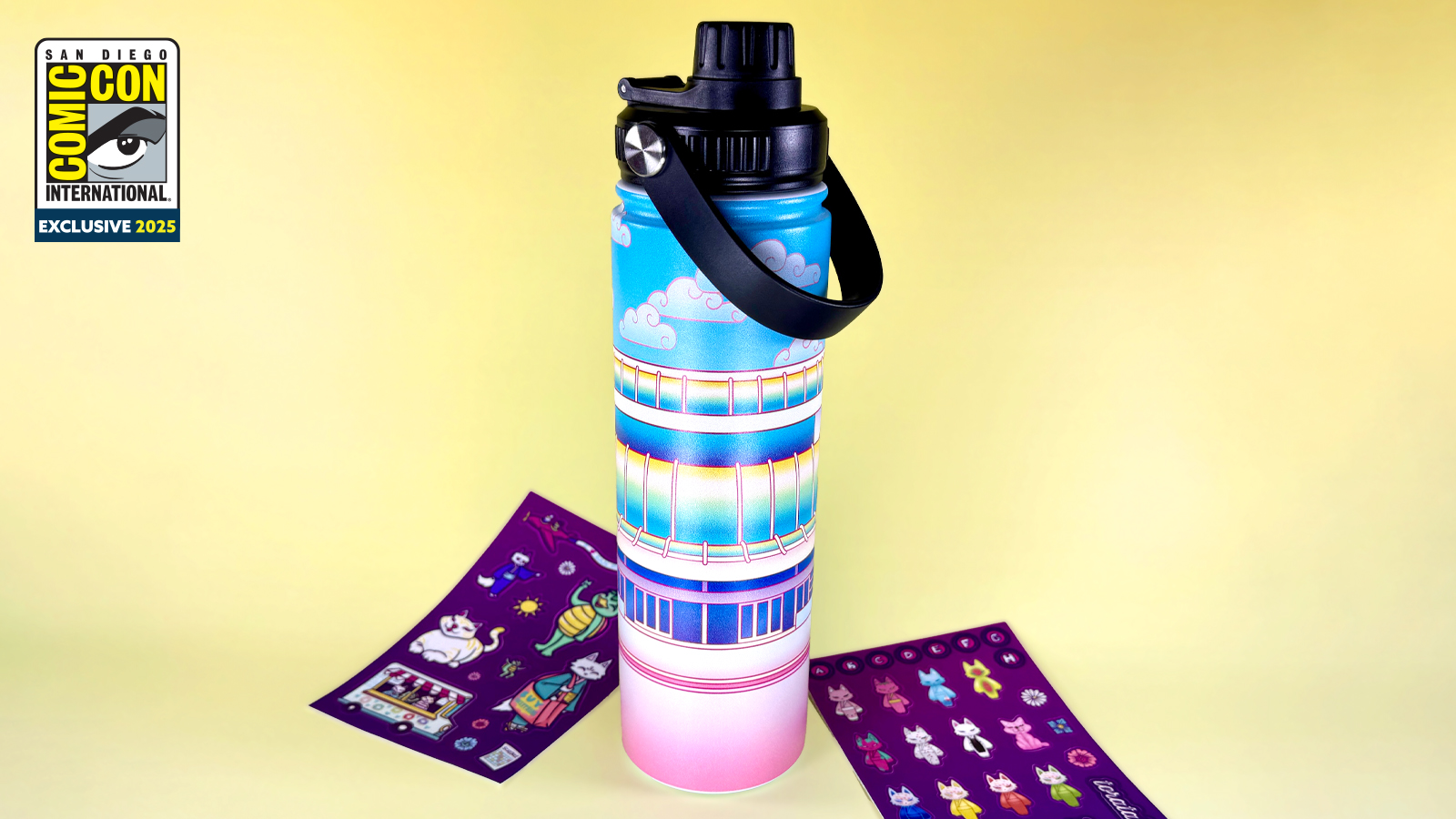 22 oz Stainless Steel Water Bottle Starter Kit