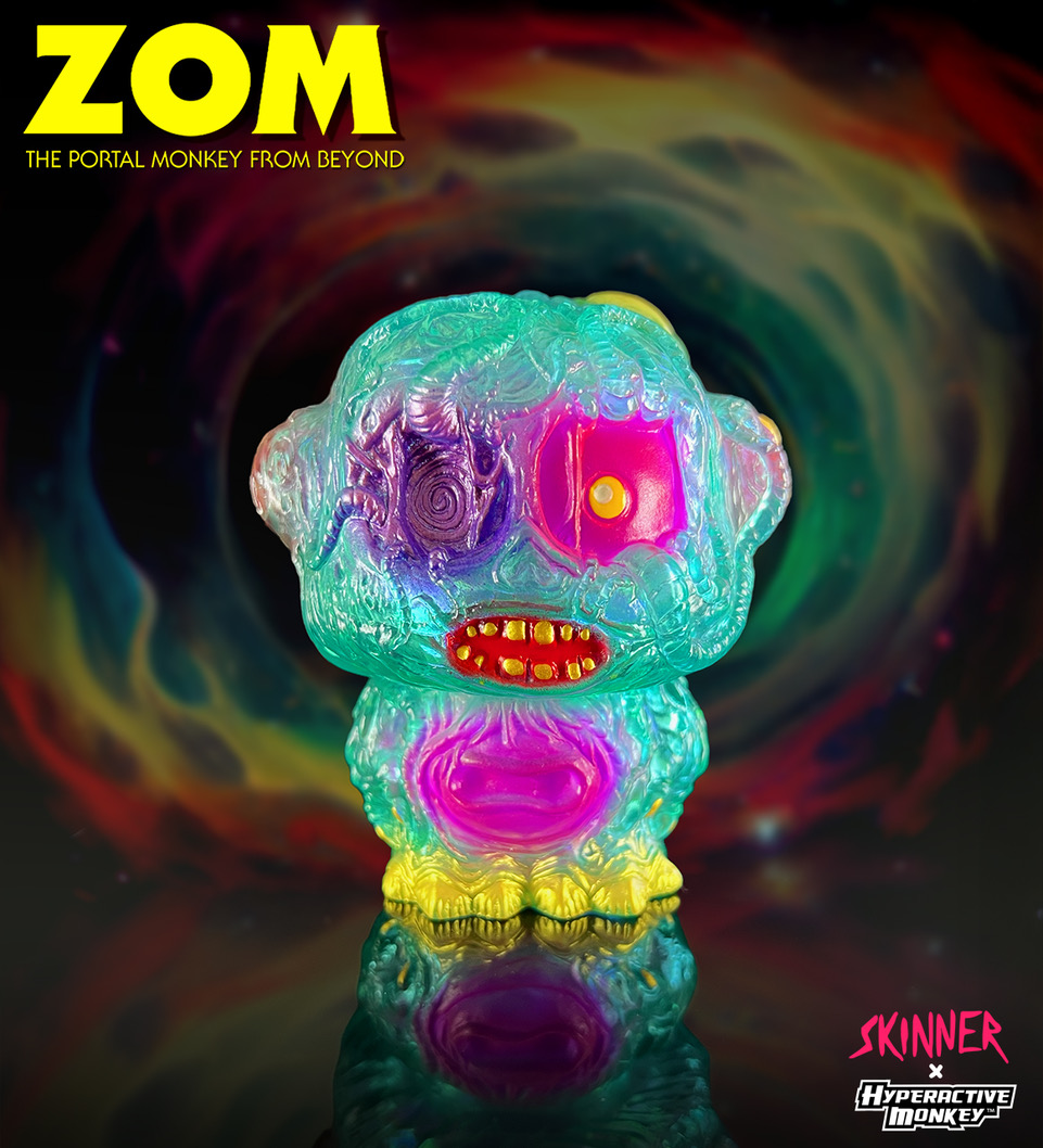 Zom the Portal Monkey (Aqua Vortex edition)