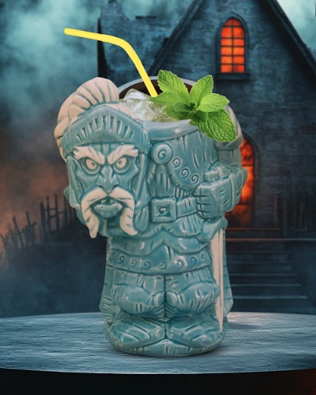 Geeki Tiki Disney Haunted Mansion Beheaded Knight Tiki