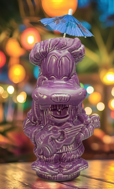Geeki Tiki Disney Aloha Goofy Tiki Glass