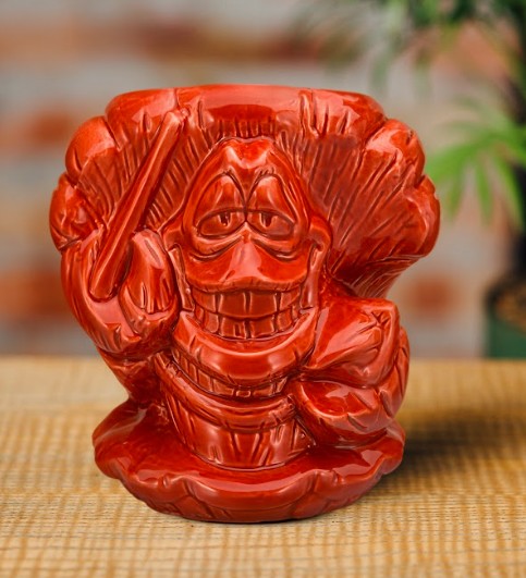 Geeki Tiki Disney Little Mermaid Sebastian Tiki Glass