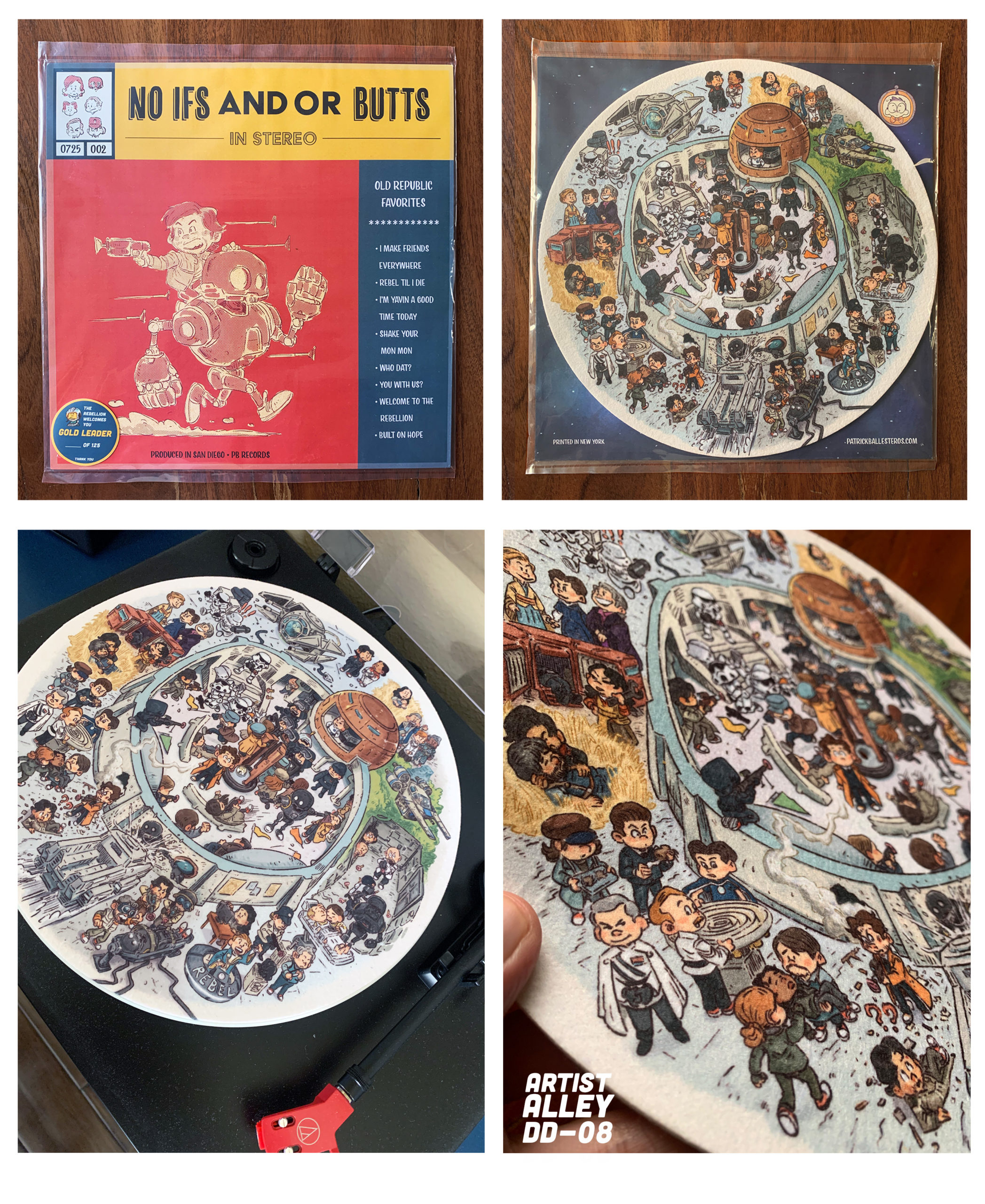NO IFS AND OR BUTTS 12" Slipmat