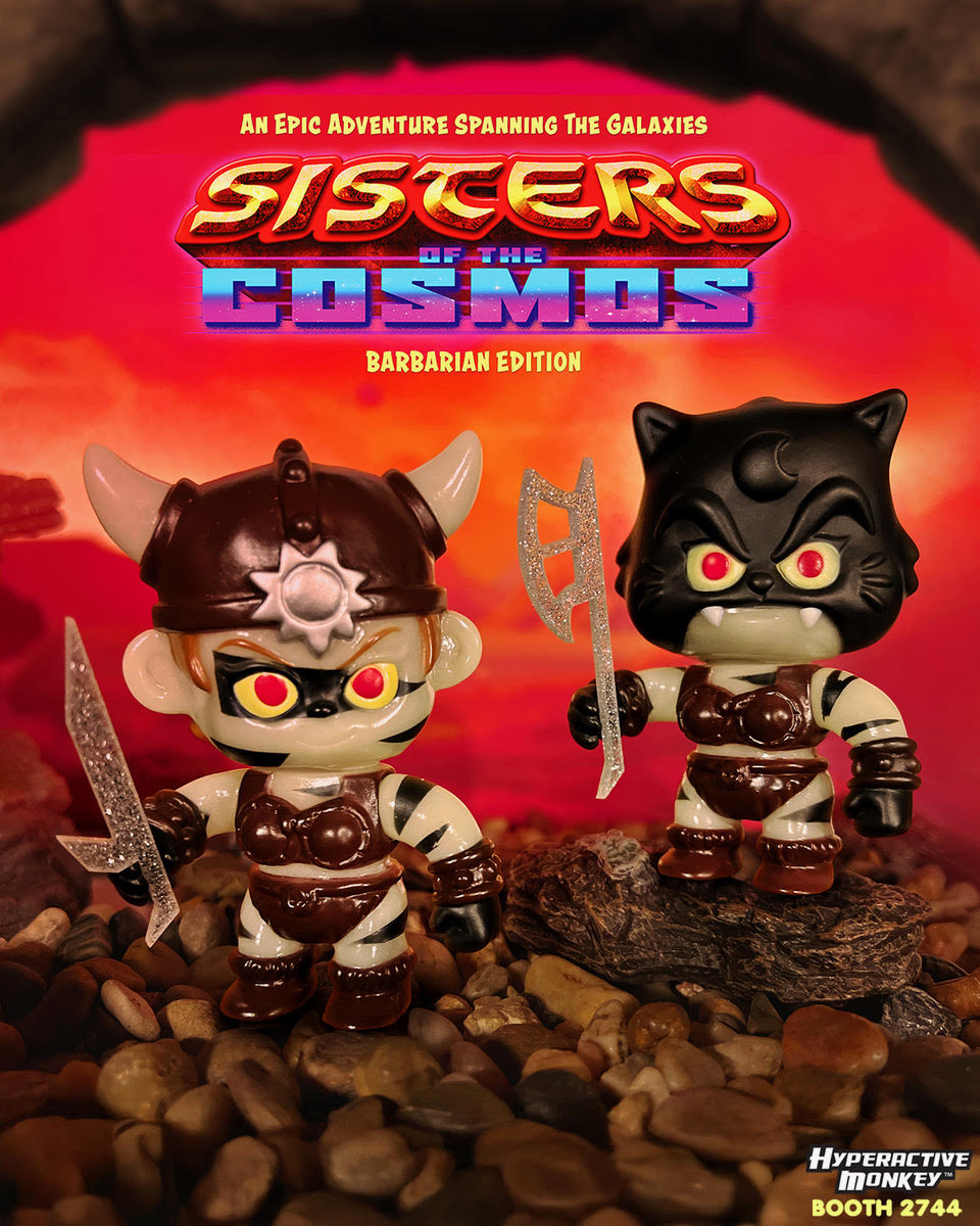 Sisters Of The Cosmos Sofubi Figure Barbarian Edition