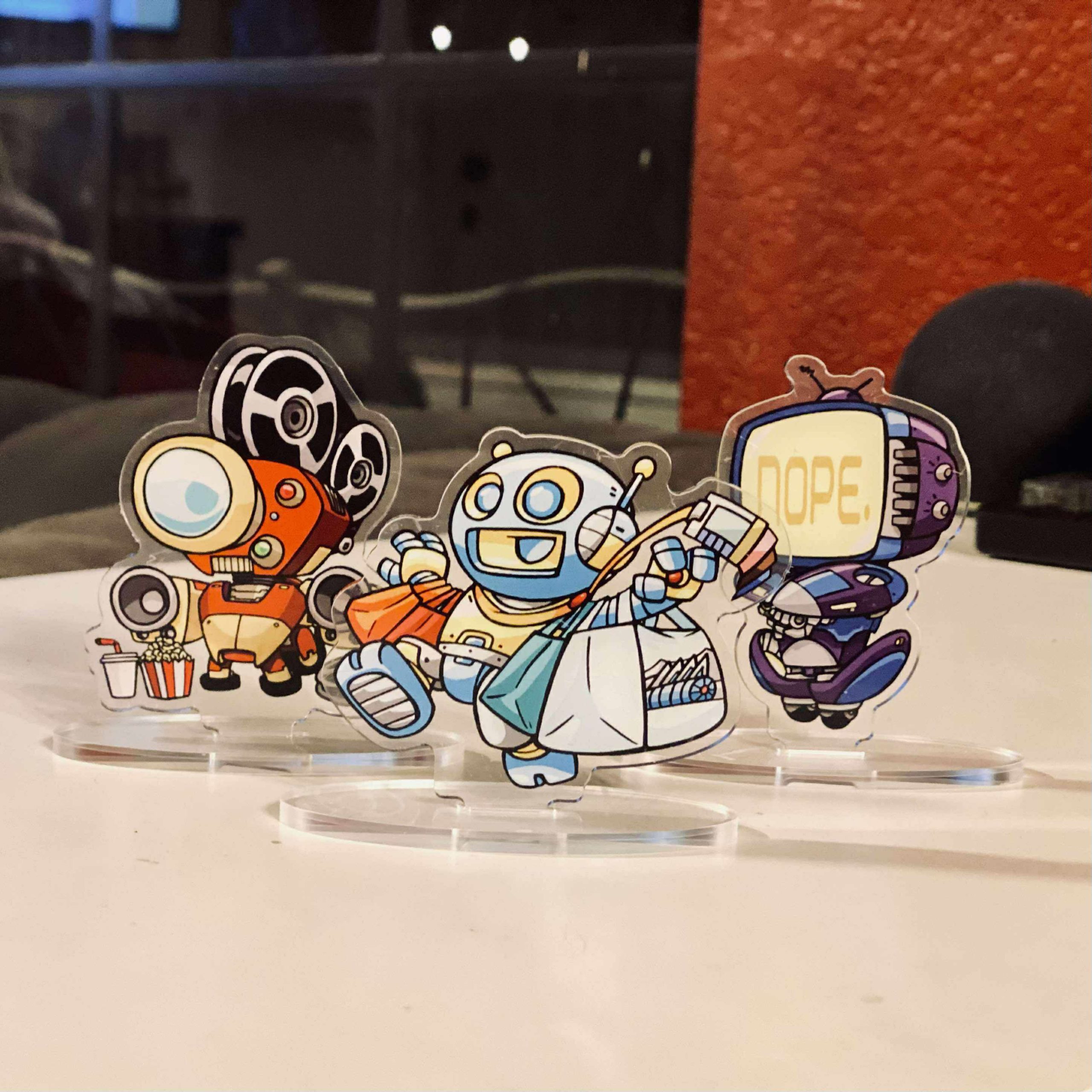 Adopt-A-Bots Vinyl Standees