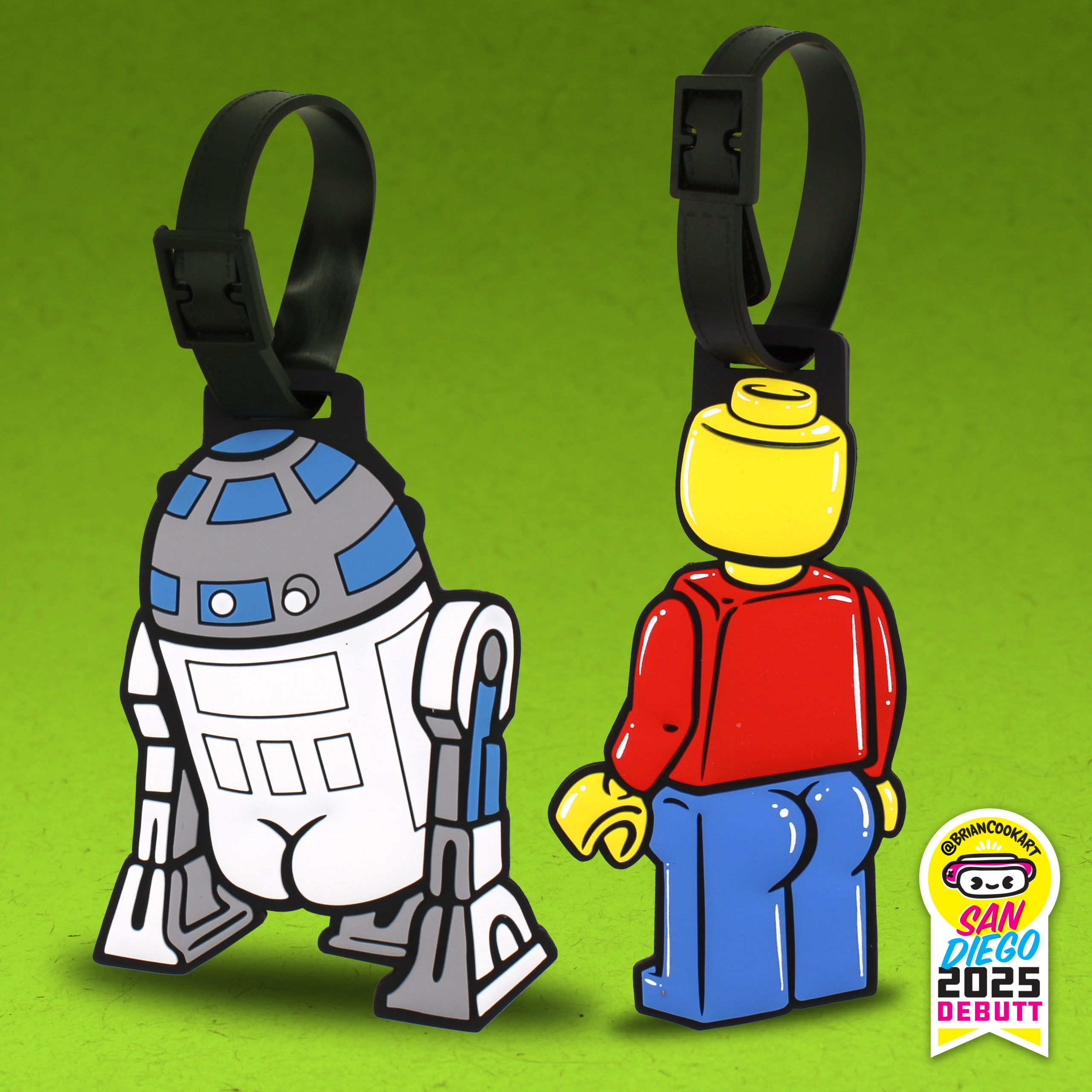 Lego Luggage Tag - Debut