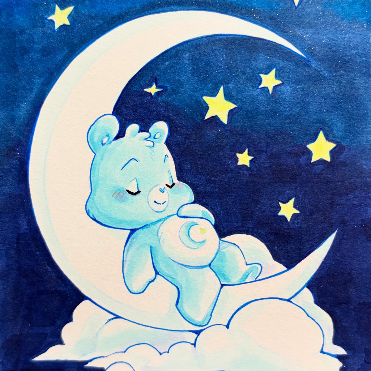 Goodnight Bear Mini Artwork