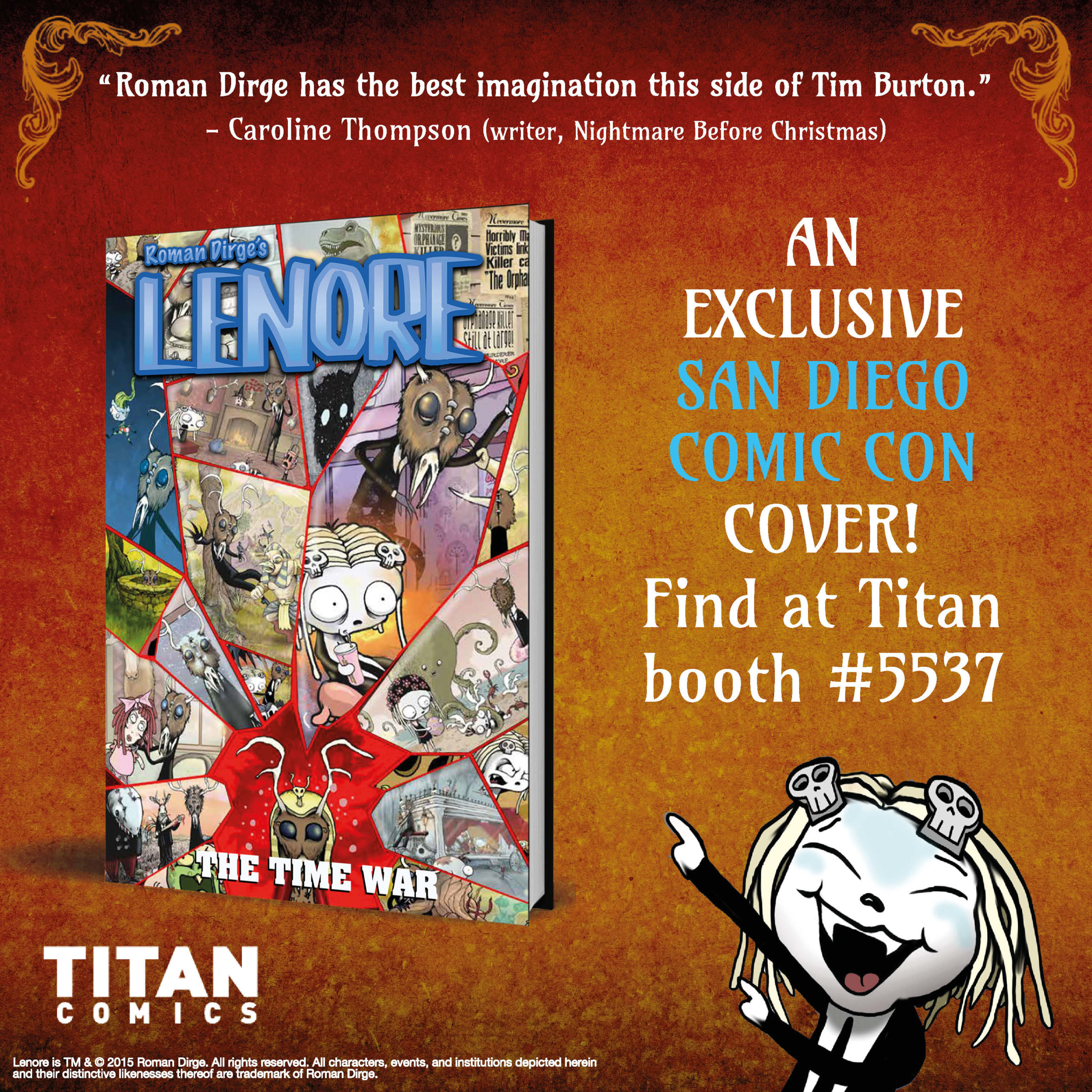 Titan Entertainment San Diego Comic-Con 2025 Exclusives