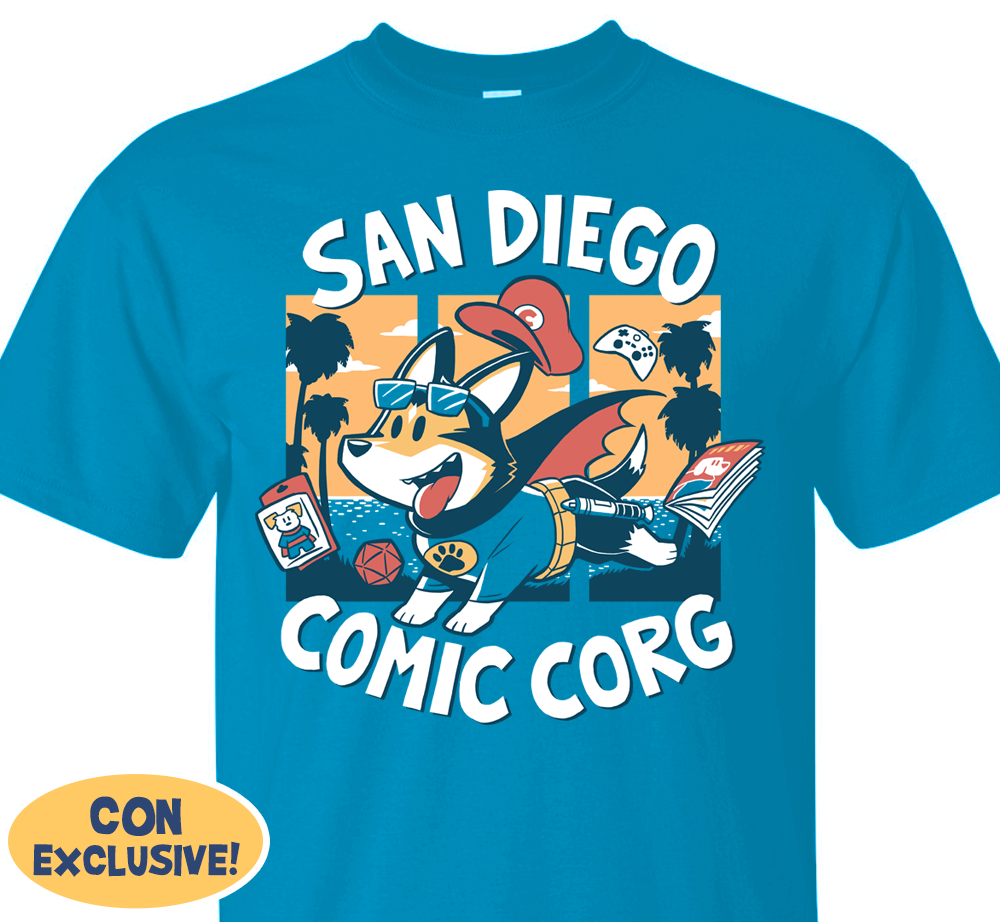 San Diego Comic Corg Tee