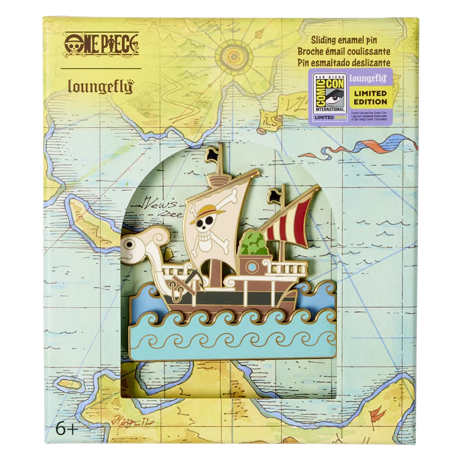 One Piece Going Merry 3″ Collector Box Pin