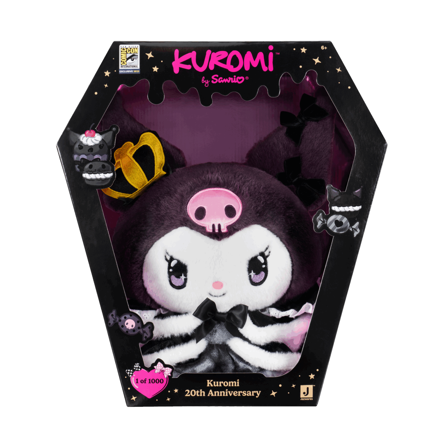 12” Plush Kuromi 20th Anniversary Special Edition