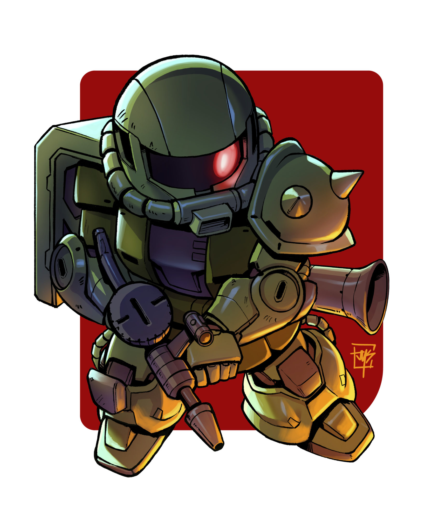 Mono ZAK-02 3" Vinyl Sticker