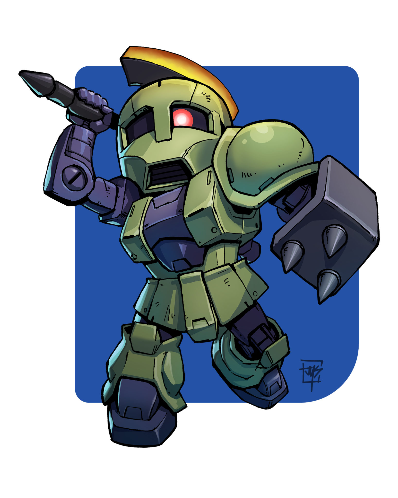 Mono ZAK 0-1 3" Vinyl Sticker