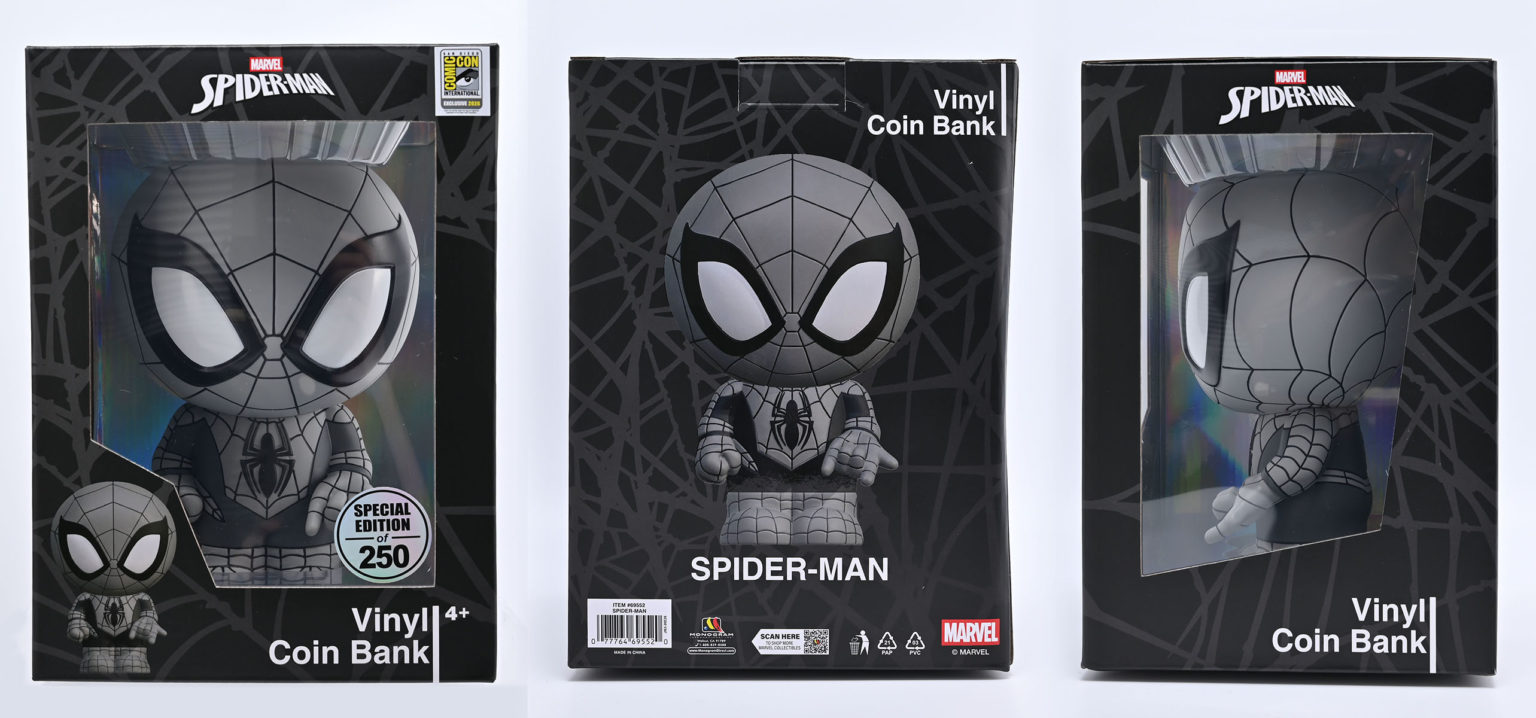 Marvel Spider-Man Black Suit Coin Bank