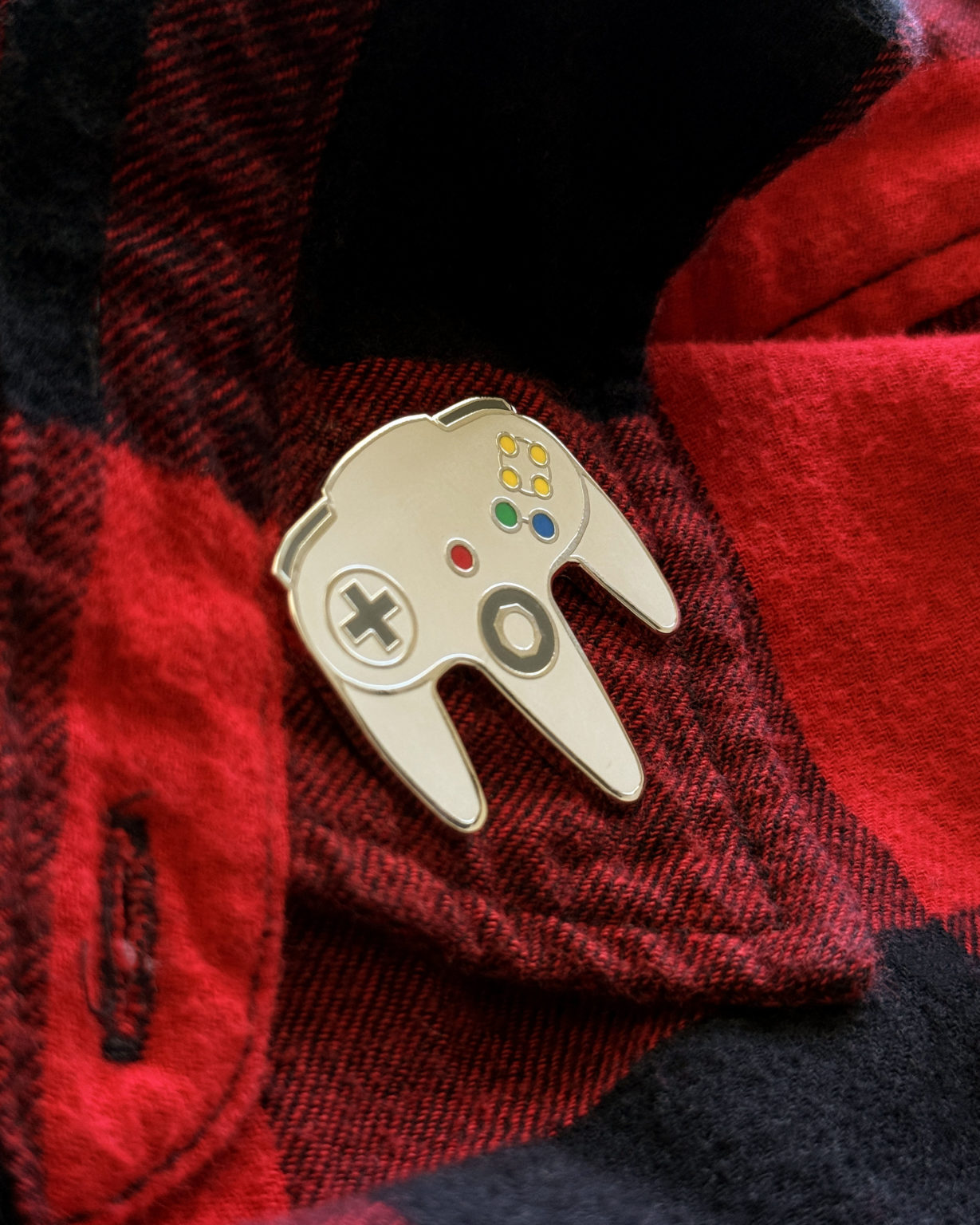 New exclusive added: Yesterdays — N64 Enamel Pin