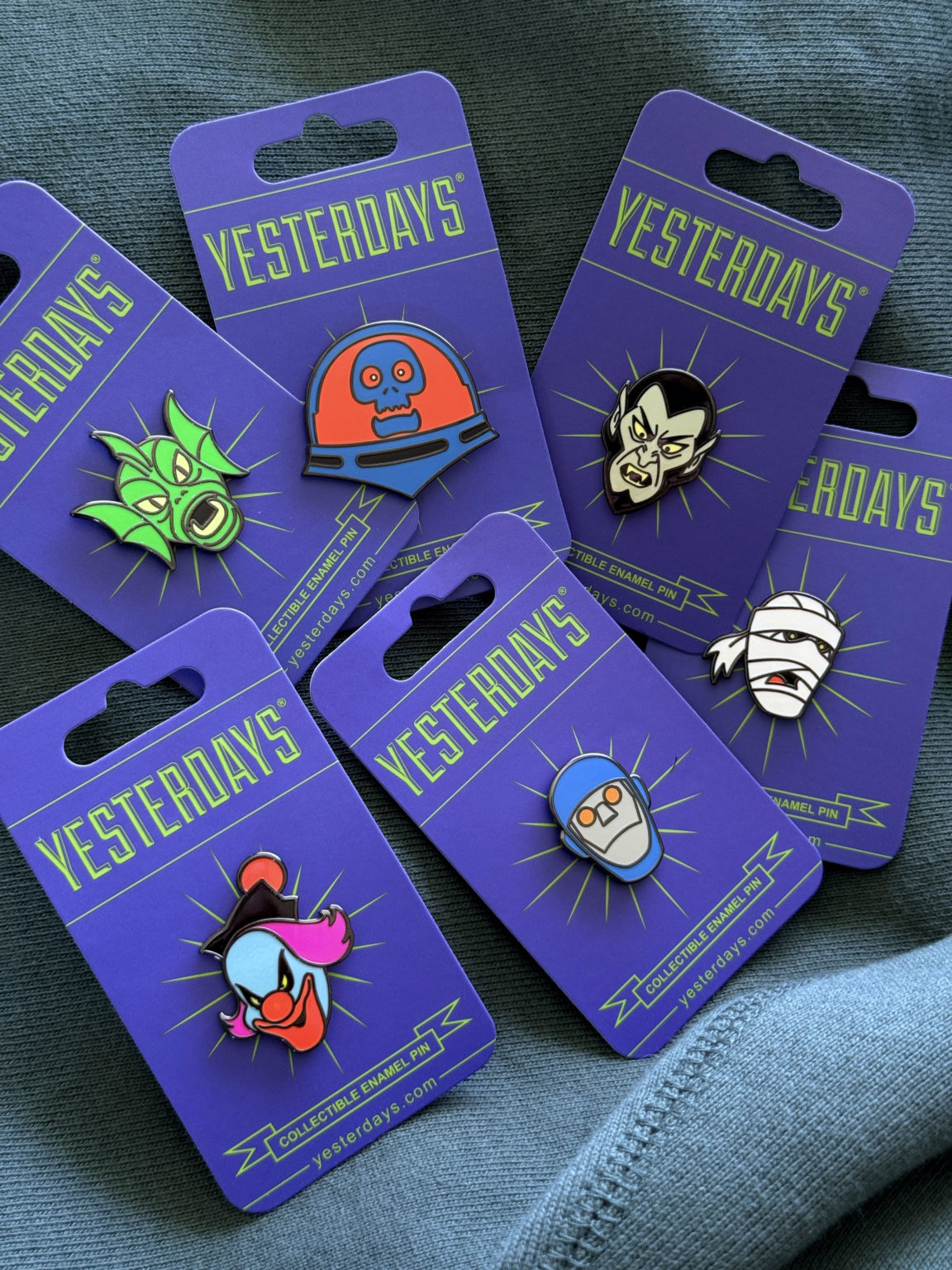 New exclusive added: Yesterdays — Meddling Kids Haters Club Pins