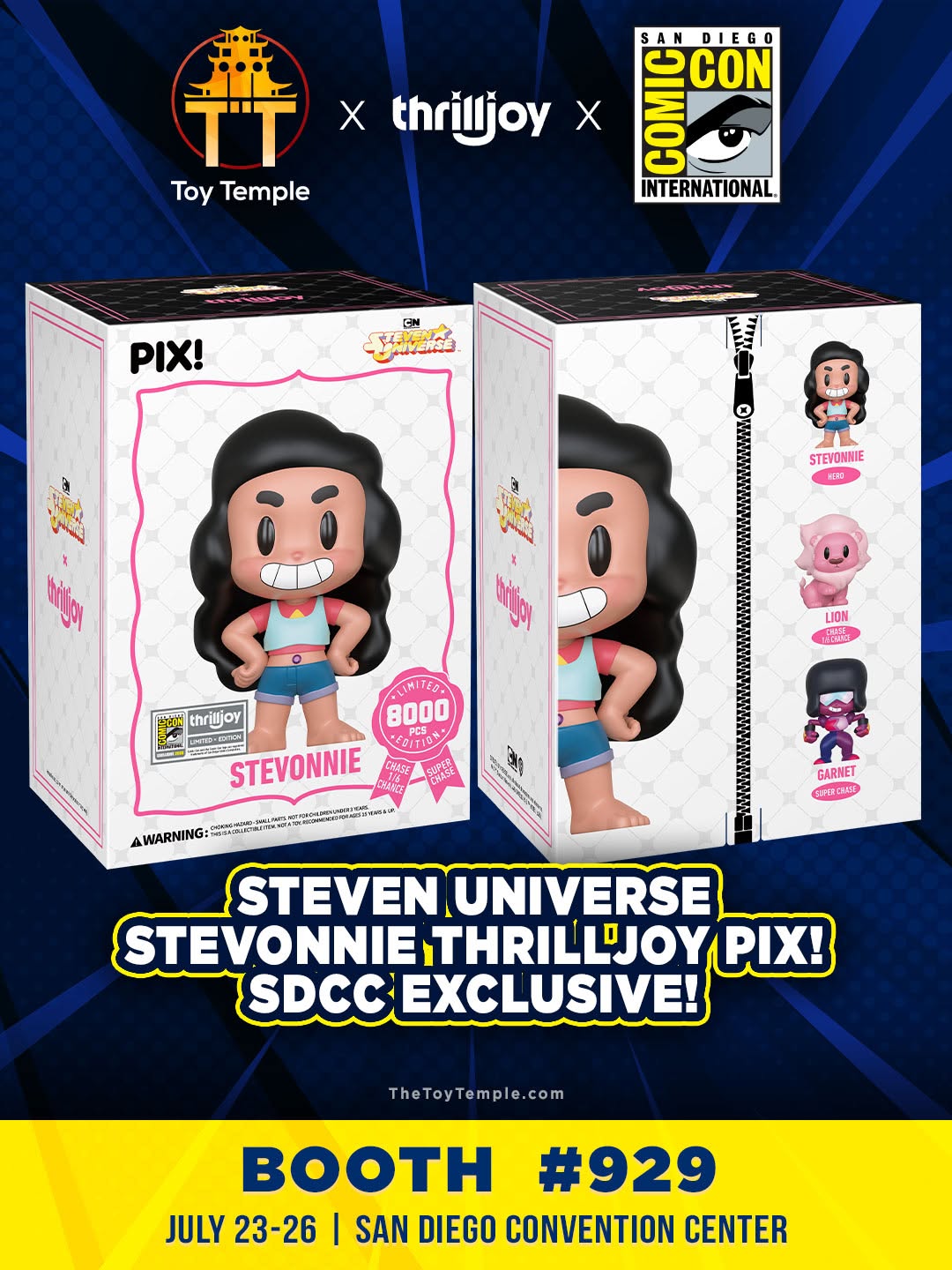 New exclusive added: Toy Temple — Thrilljoy Steven Universe Stevonnie PIX!
