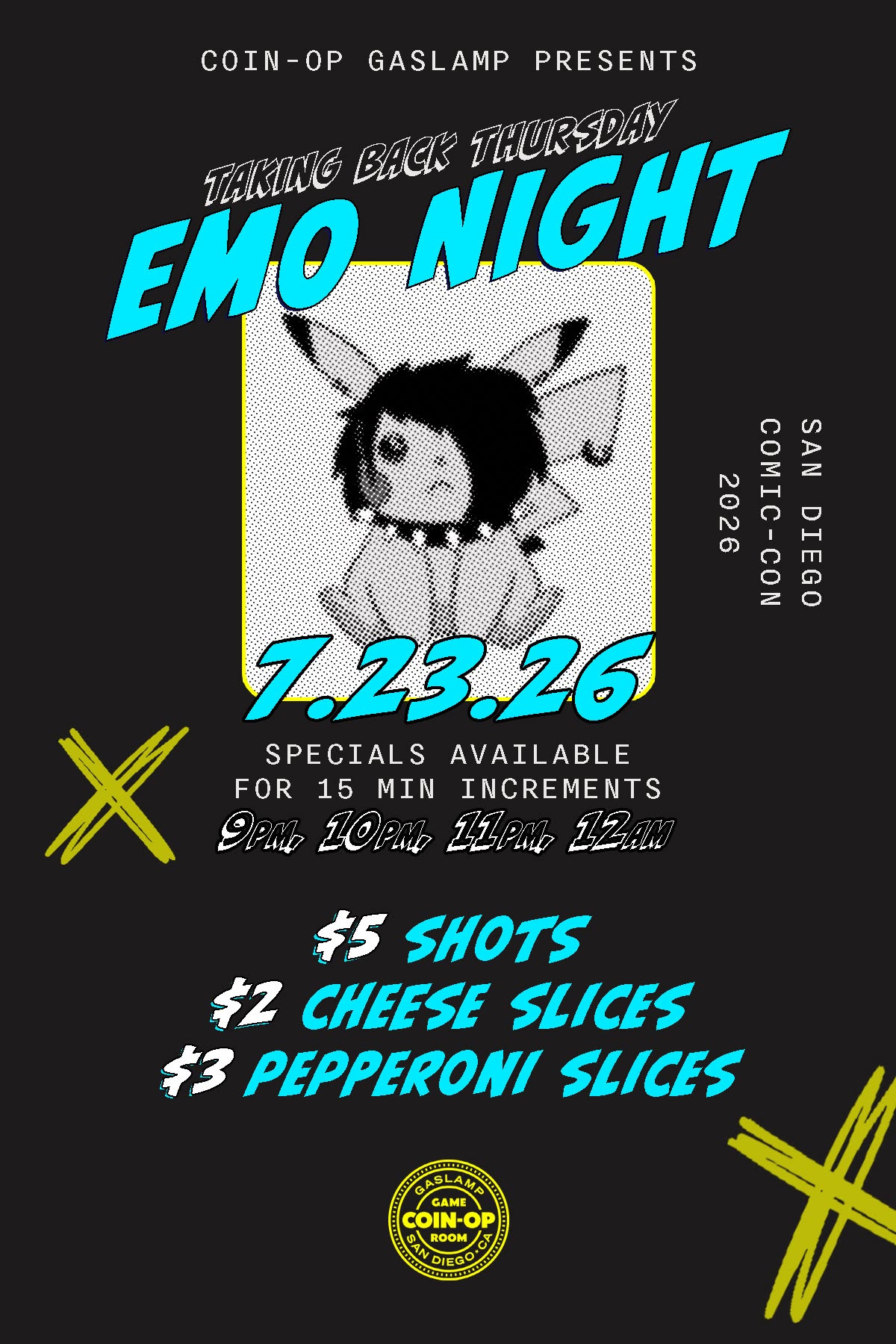 Taking Back Thursday Emo Night - San Diego Comic-Con Unofficial Blog