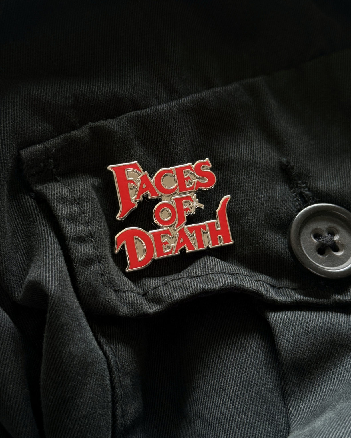 New exclusive added: Exclusive — Faces of Death Pin
