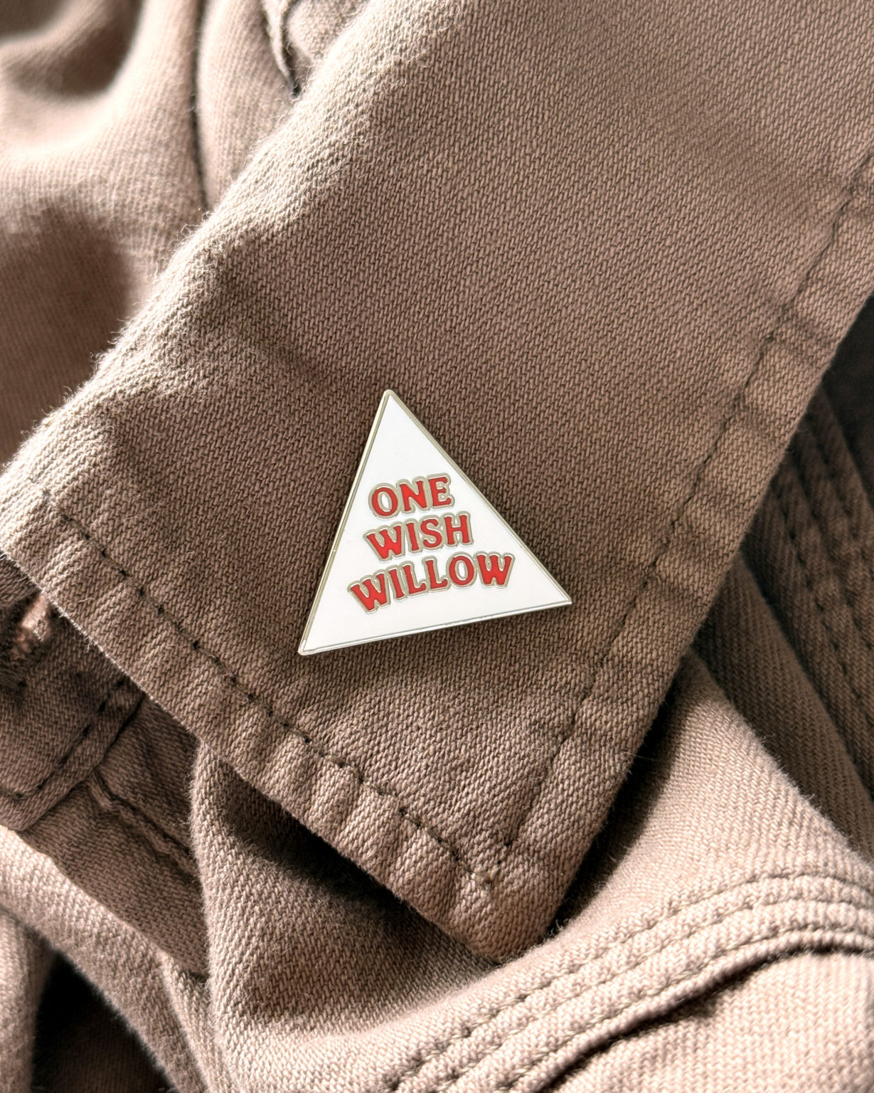 New exclusive added: Yesterdays — One Wish Willow Pin