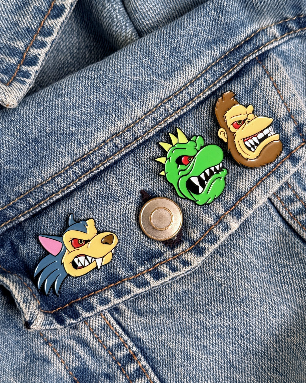 New exclusive added: Yesterdays — Ralph, Lizzie, and George Pins