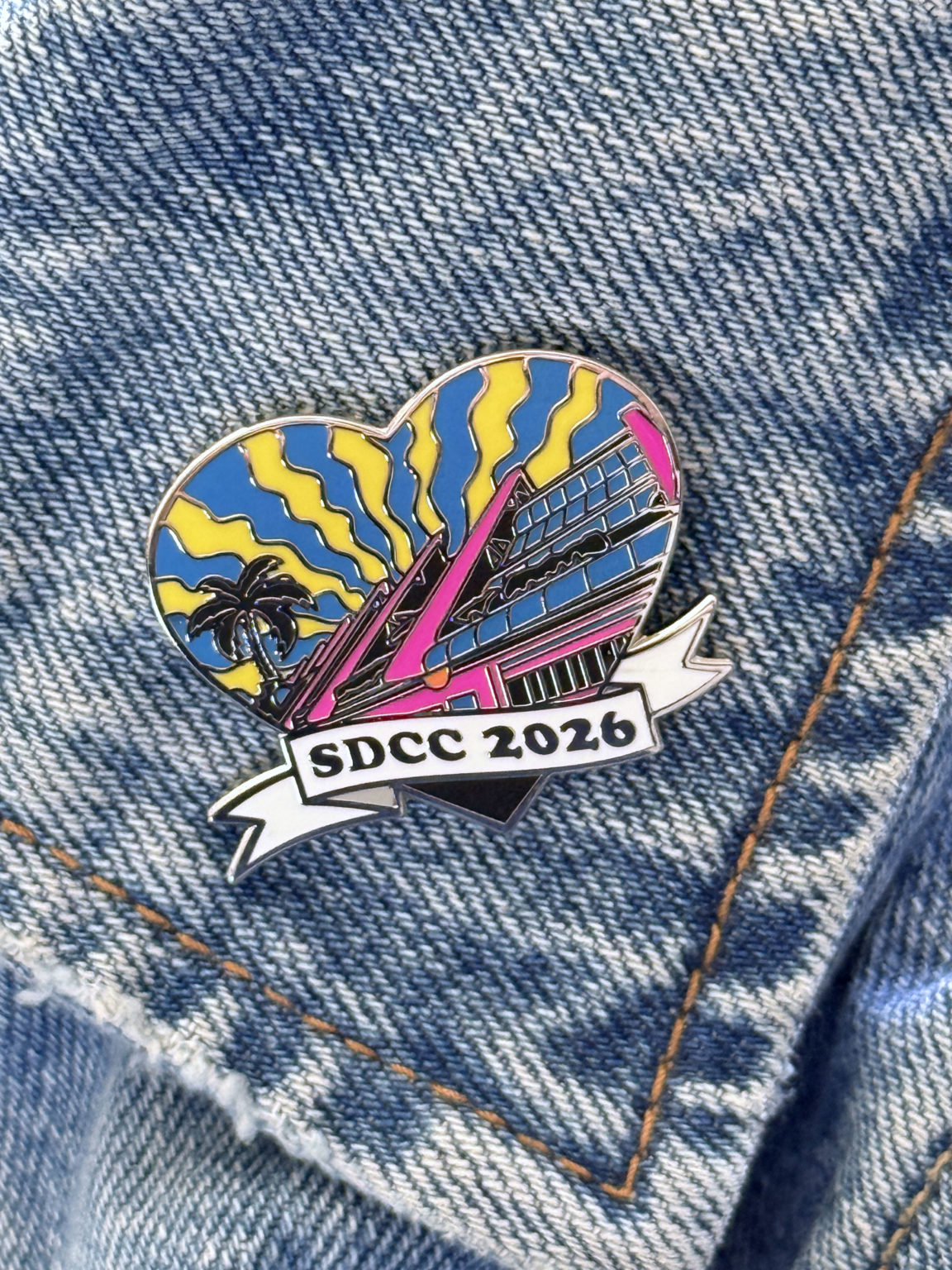 New exclusive added: Yesterdays — SDCC 2026 Exclusive Heart Enamel Pin