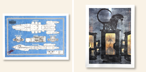 GIVEAWAY: Enter to Win a Signed Alien: Earth Print from Letterpress PLAY